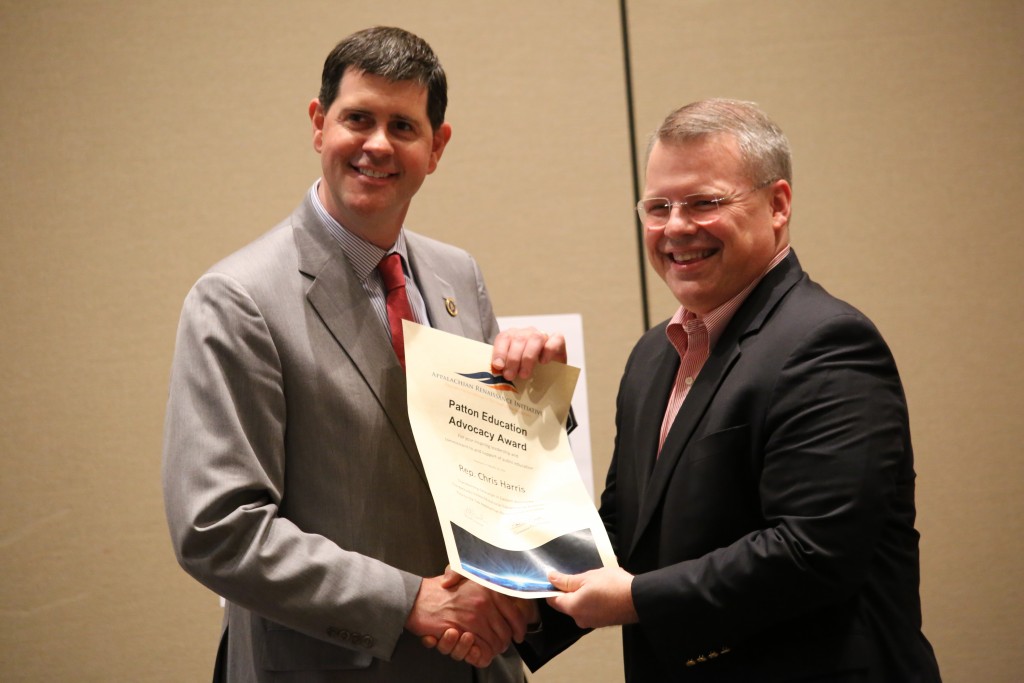 Rep. Chris Harris (HD-93) & Owsley County Superintendent Tim Bobrowski